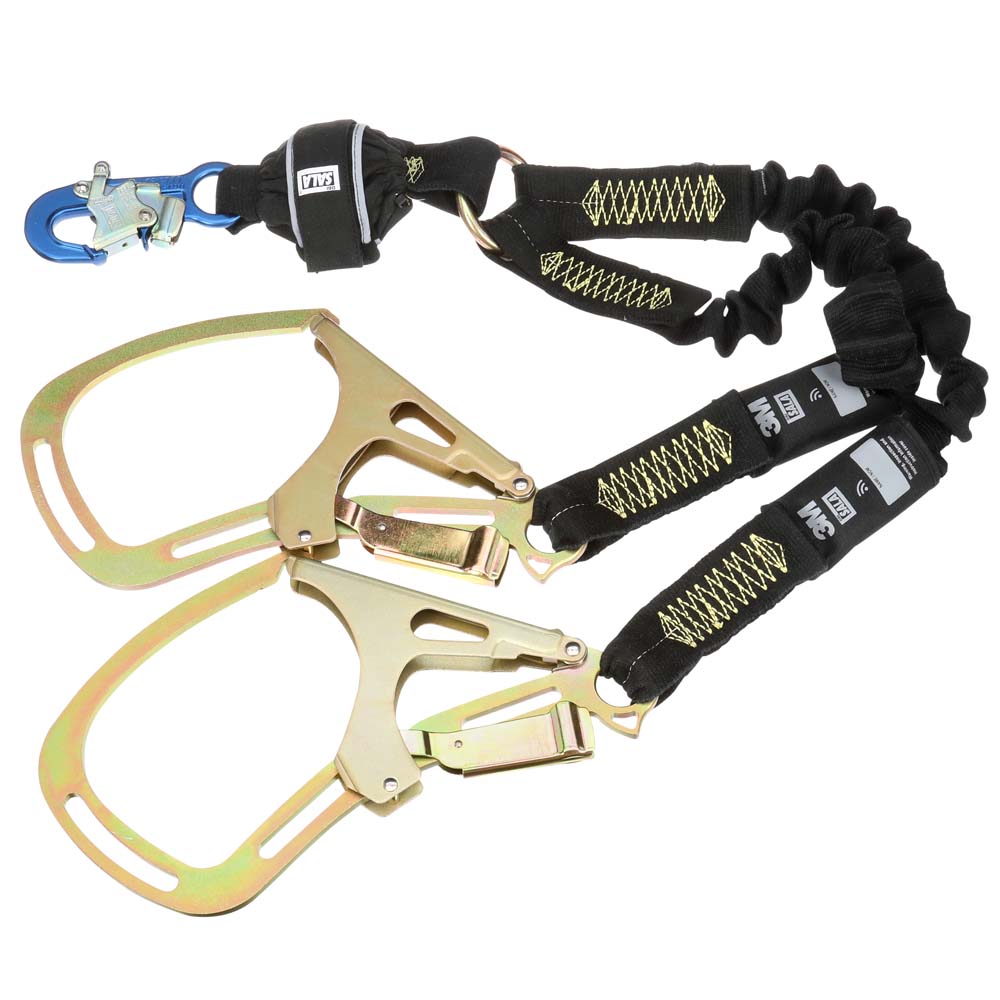 3M DBI Sala Shock Absorbing Arc Flash 100% Tie-Off Stretch Web Lanyard from Columbia Safety